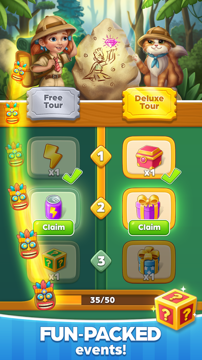 Fun-packed events screenshot